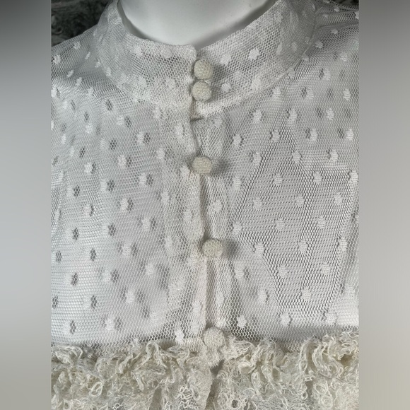 H&M x Sandra Mansour Swiss-Dot Blouse - Picture 4 of 10